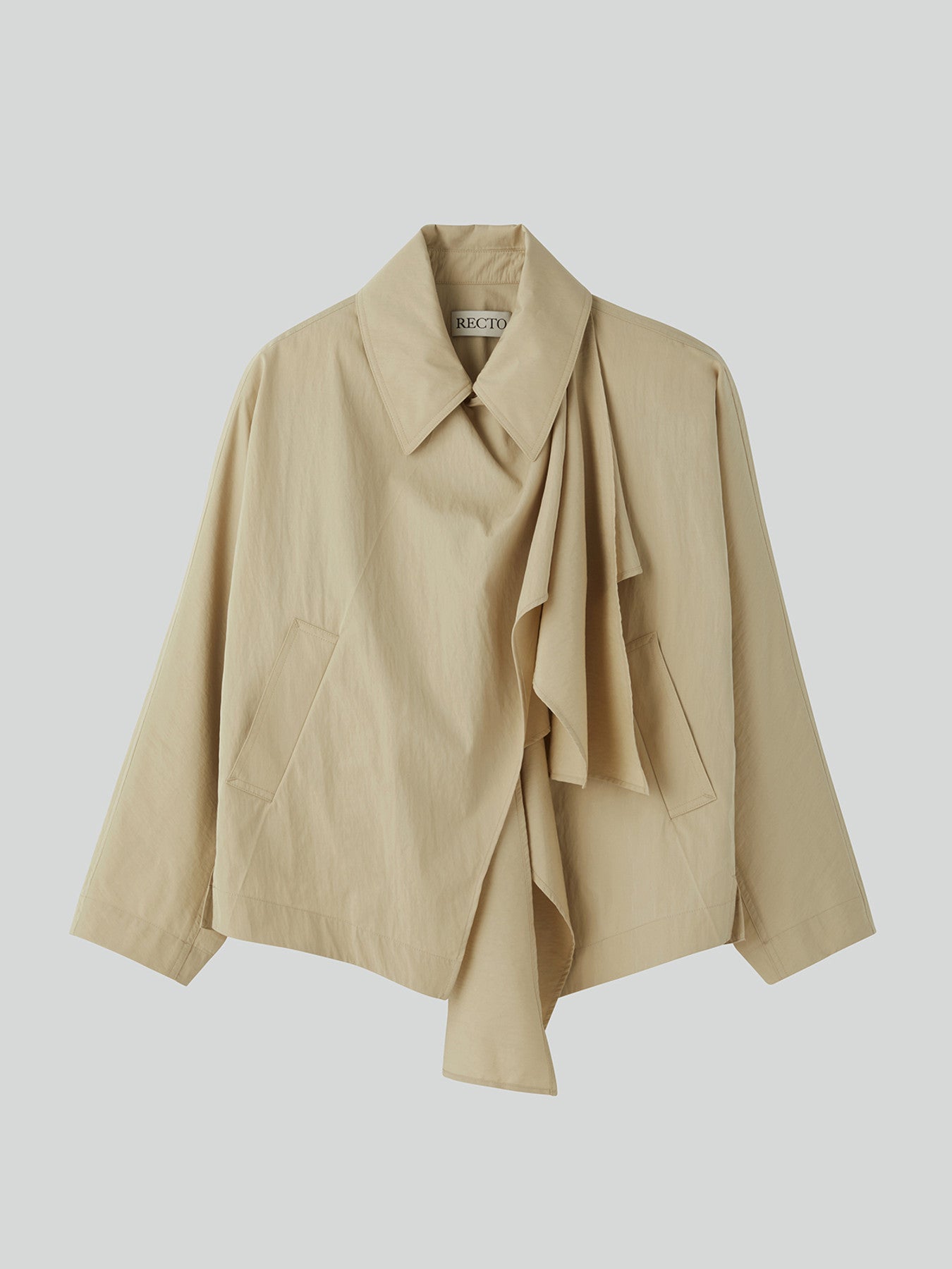 Recto - Muffler Wrap Coat (Yellow Beige) product image 6 | TRAB K-Fashion Australia