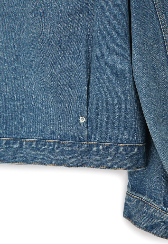 Tonywack - Constructed Pleats Denim Jacket (Faded Vintage Blue) product image 13 | TRAB K-Fashion Australia