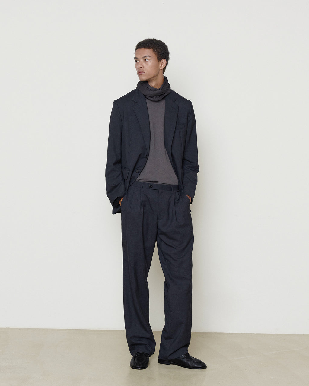Brownyard - Wool Single Jacket (Charcoal) product image 2 | TRAB K-Fashion Australia
