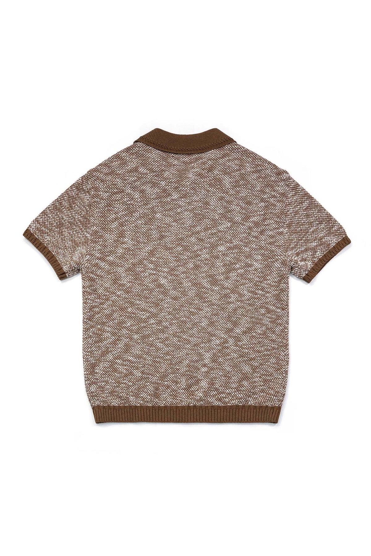 Ioedle - Lake Reflection Collar Short Sleeve Knit (Brown) product image 7 | TRAB K-Fashion Australia