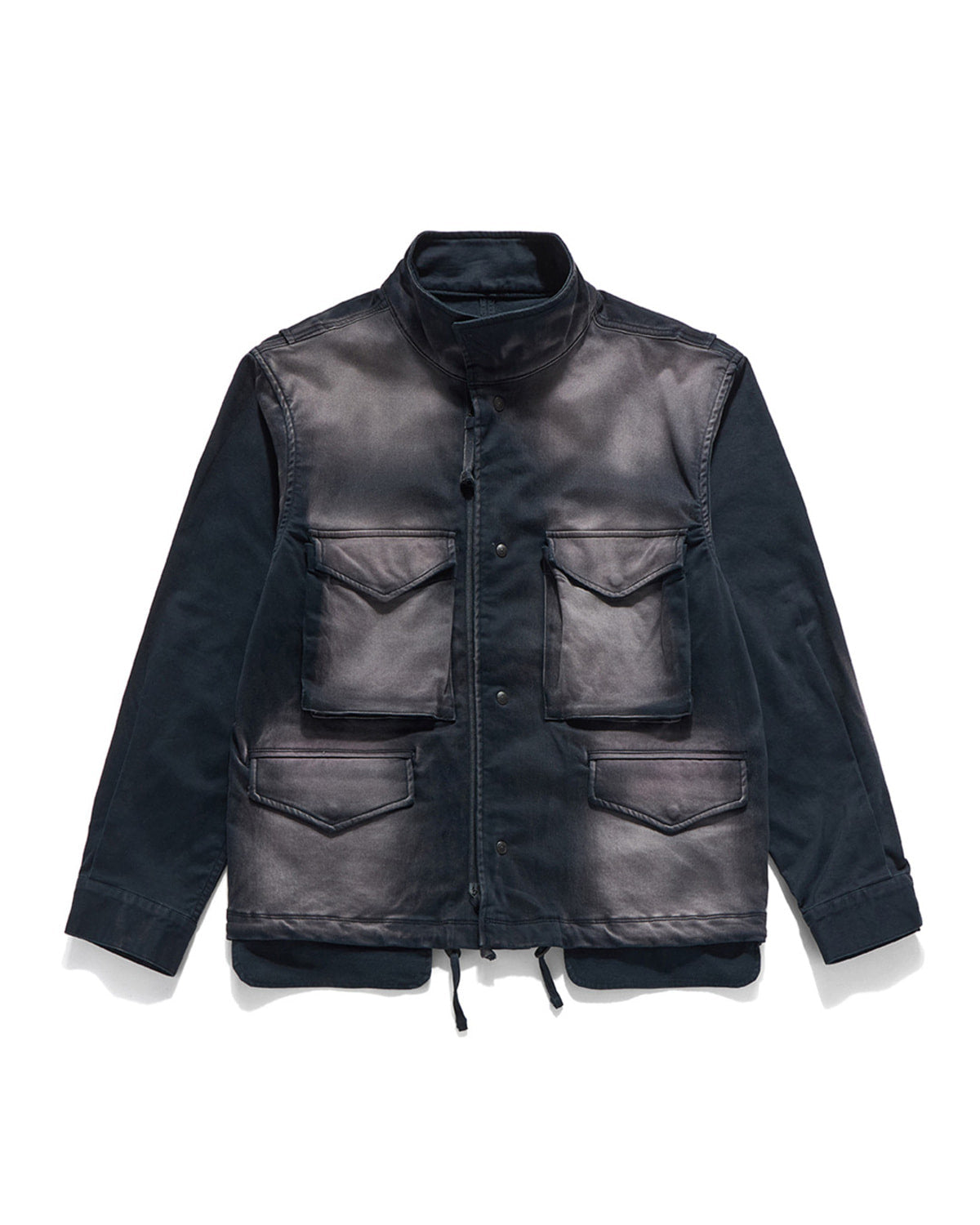 Eastlogue - Cropped Mil Jacket (Fading Navy Molesikn) product image 5 | TRAB K-Fashion Australia