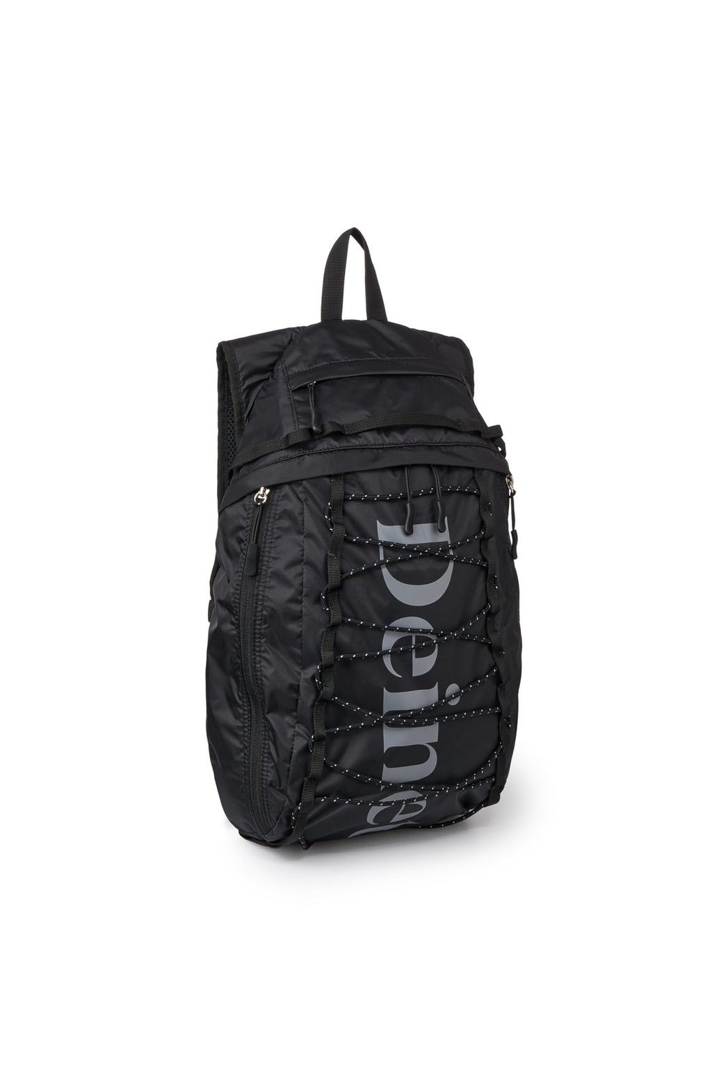 Deinet - Nylon Essential Logo Backpack (Black) product image 2 | TRAB K-Fashion Australia