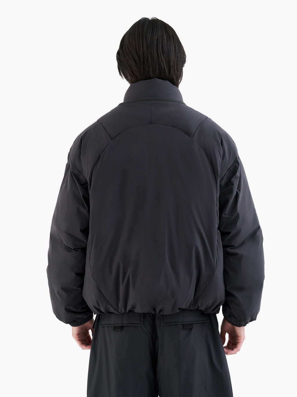 Jiyong Kim - Twisted Down Jacket (Black) product image 12 | TRAB K-Fashion Australia