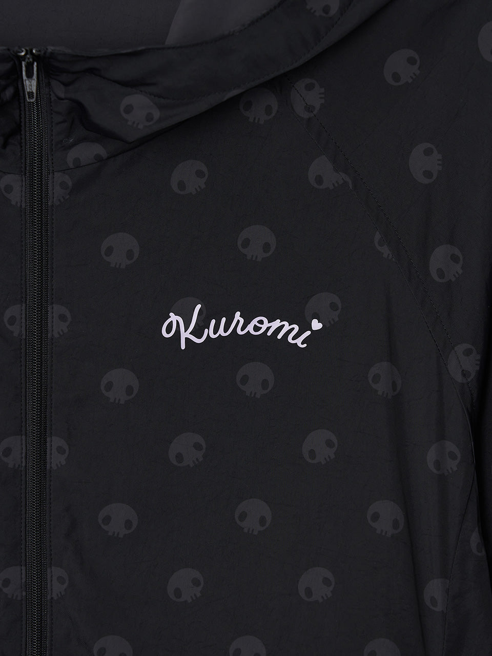Kijun - Kuromi Shadow Windbreaker (Black) product image 10 | TRAB K-Fashion Australia