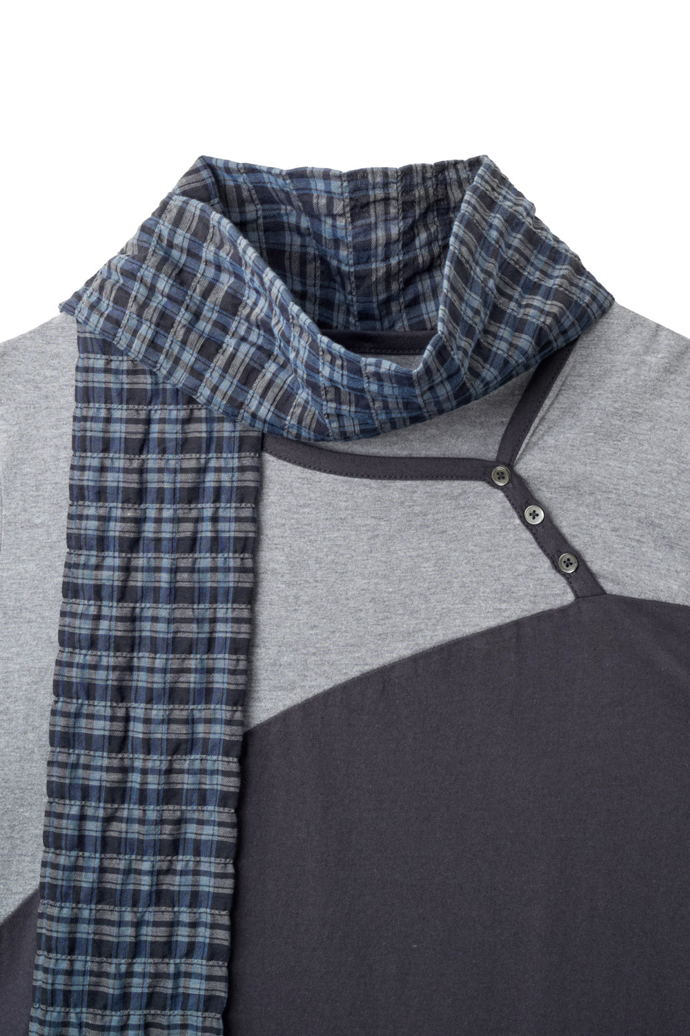 Hatchingroom - Scarf Tee (Blue Charcoal) product image 3 | TRAB K-Fashion Australia