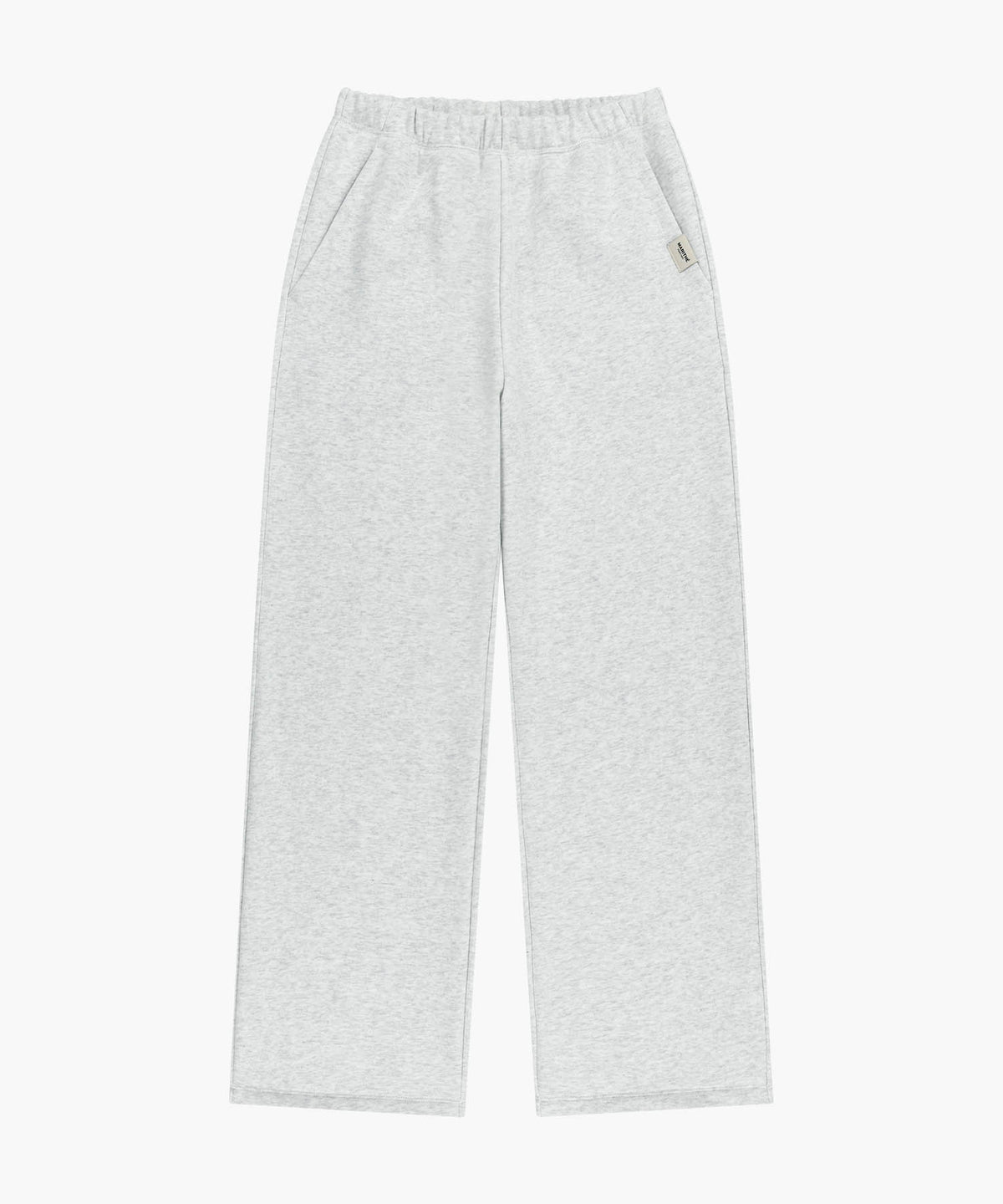 Marithe & Francois Girbaud - Basic Fold-over Sweat Pants (Light Heather Gray) product image 6 | TRAB K-Fashion Australia