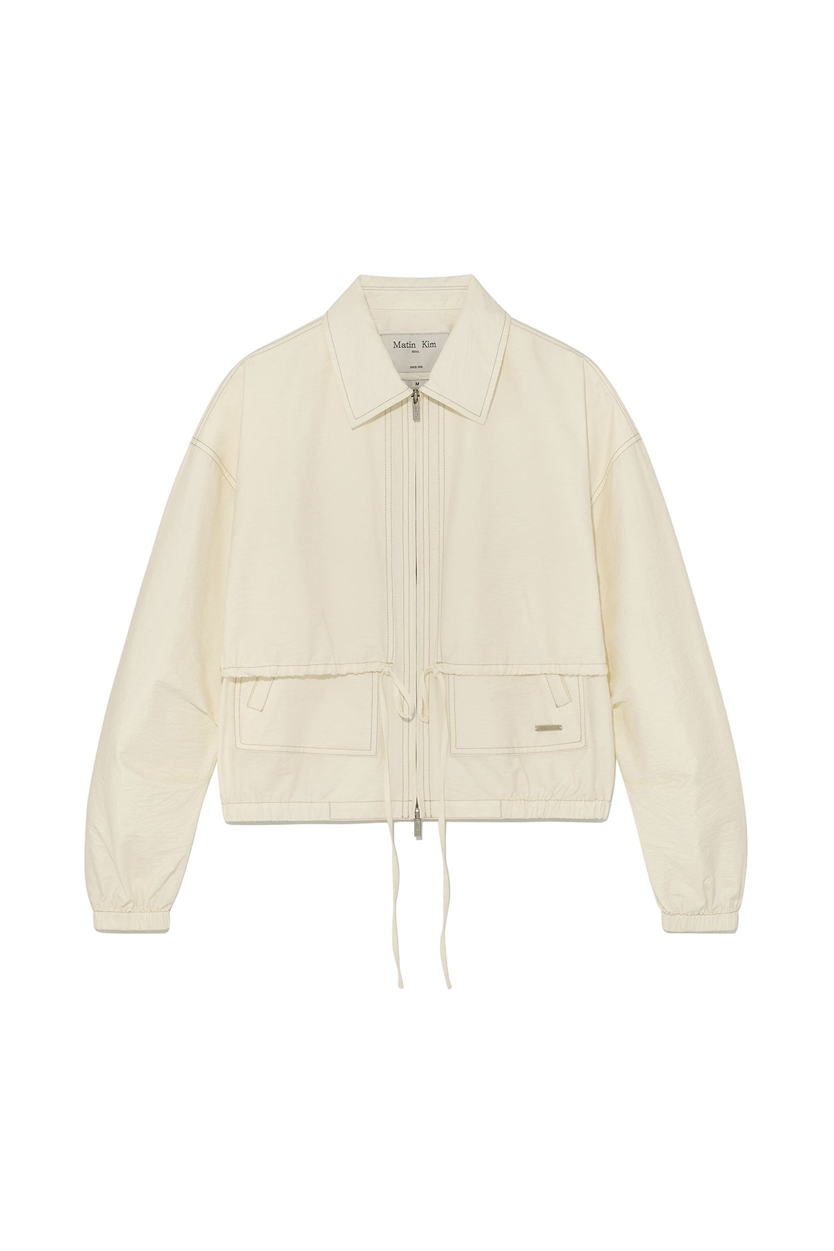 Matin Kim - Layered Point String Light Jumper (Ivory) product image 1 | TRAB K-Fashion Australia