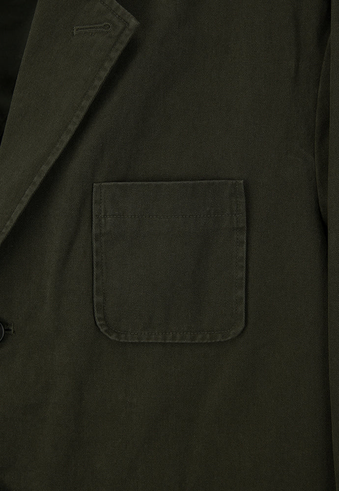 Art if acts - Washed 3 Button Blazer (Olive) product image 8 | TRAB K-Fashion Australia