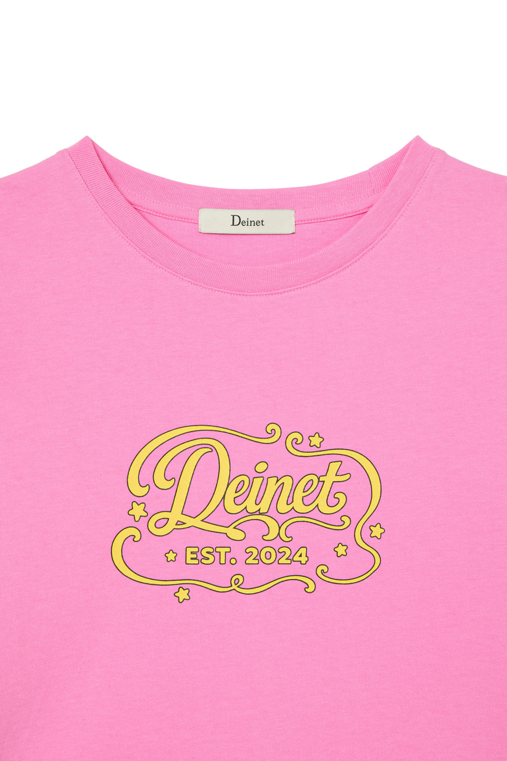 Deinet - Pop Color T-Shirt (Pink) product image 3 | TRAB K-Fashion Australia