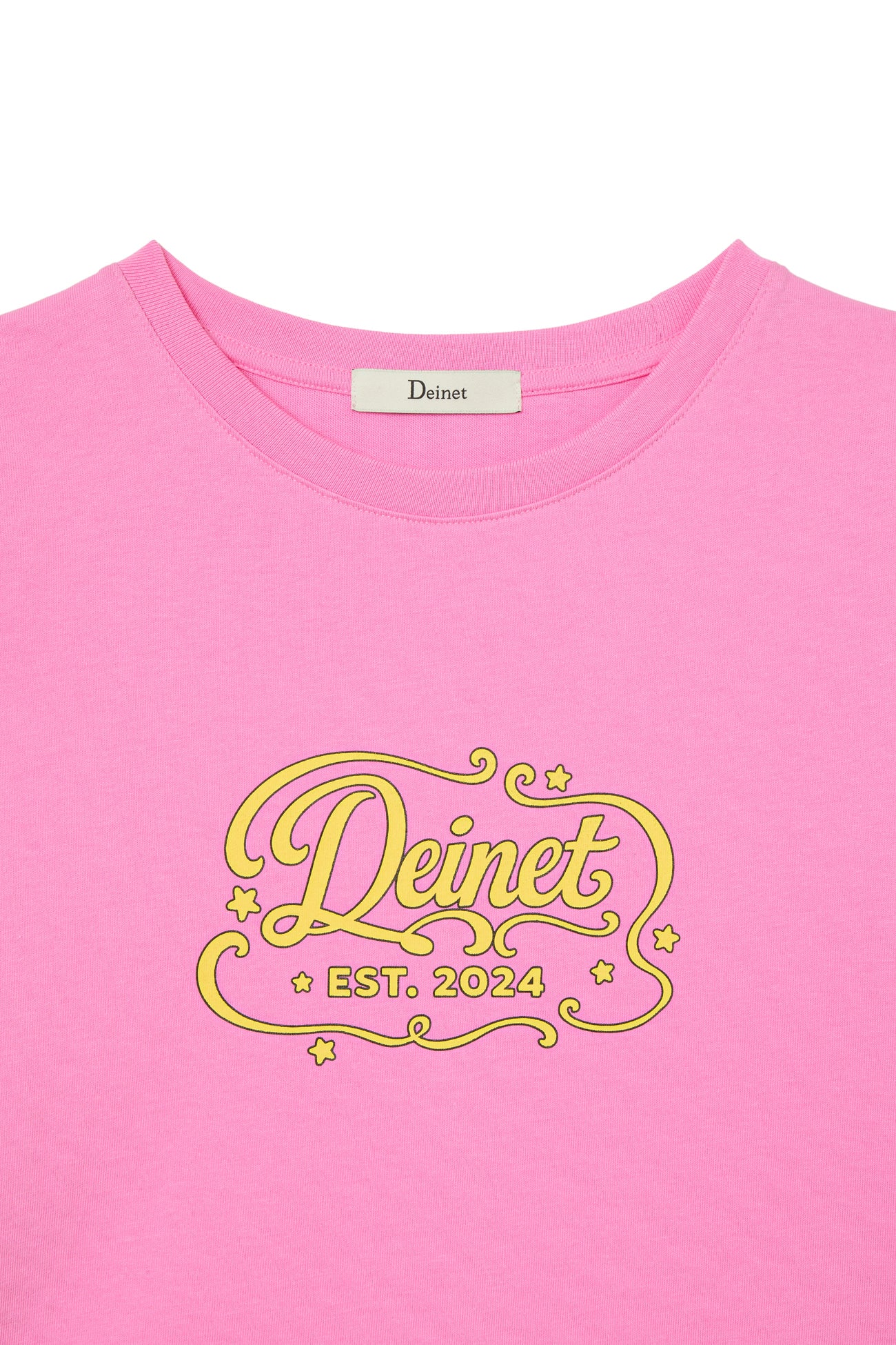 Deinet - Pop Color T-Shirt (Pink) product image 3 | TRAB K-Fashion Australia