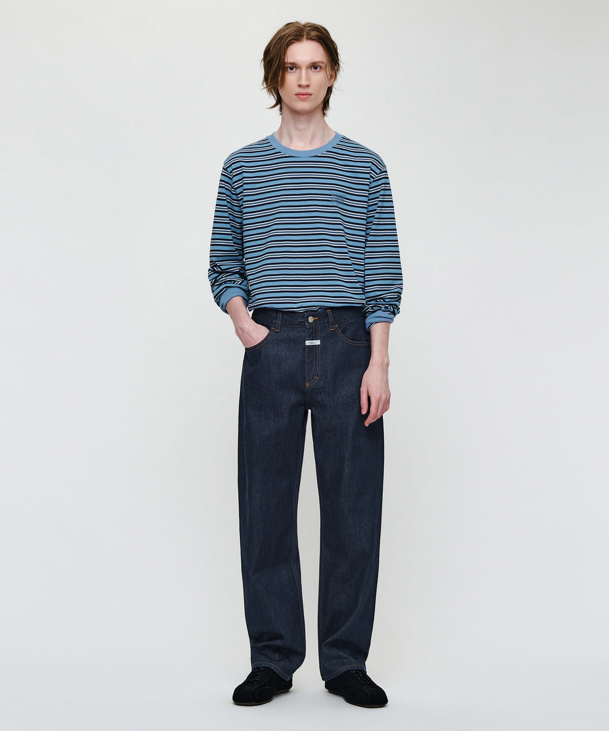 Marithe & Francois Girbaud - Straight Selvedge Denim Pants (Indigo) product image 3 | TRAB K-Fashion Australia