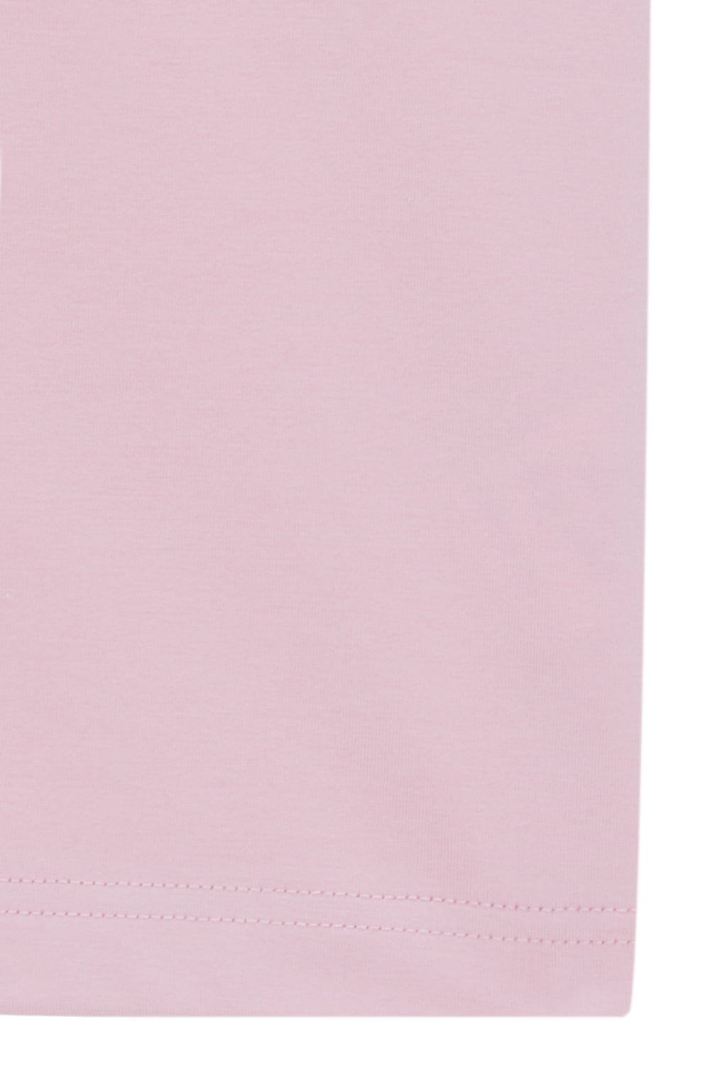 Matin Kim - Matin Small Line Logo Stitch Crop Top (Pink) product image 4 | TRAB K-Fashion Australia