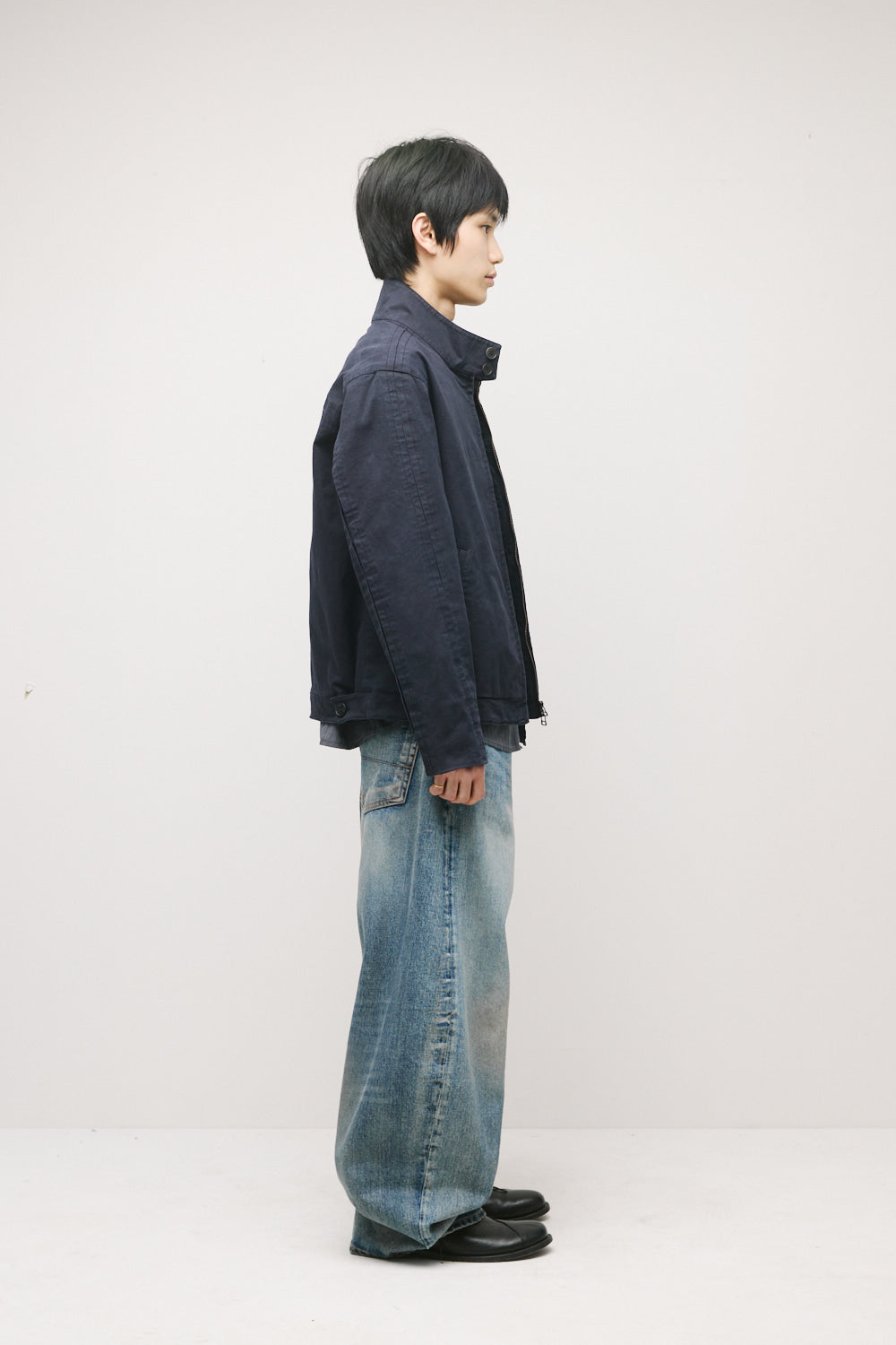 Hatchingroom - Silent Harrington Jacket (Dark Navy) product image 6 | TRAB K-Fashion Australia