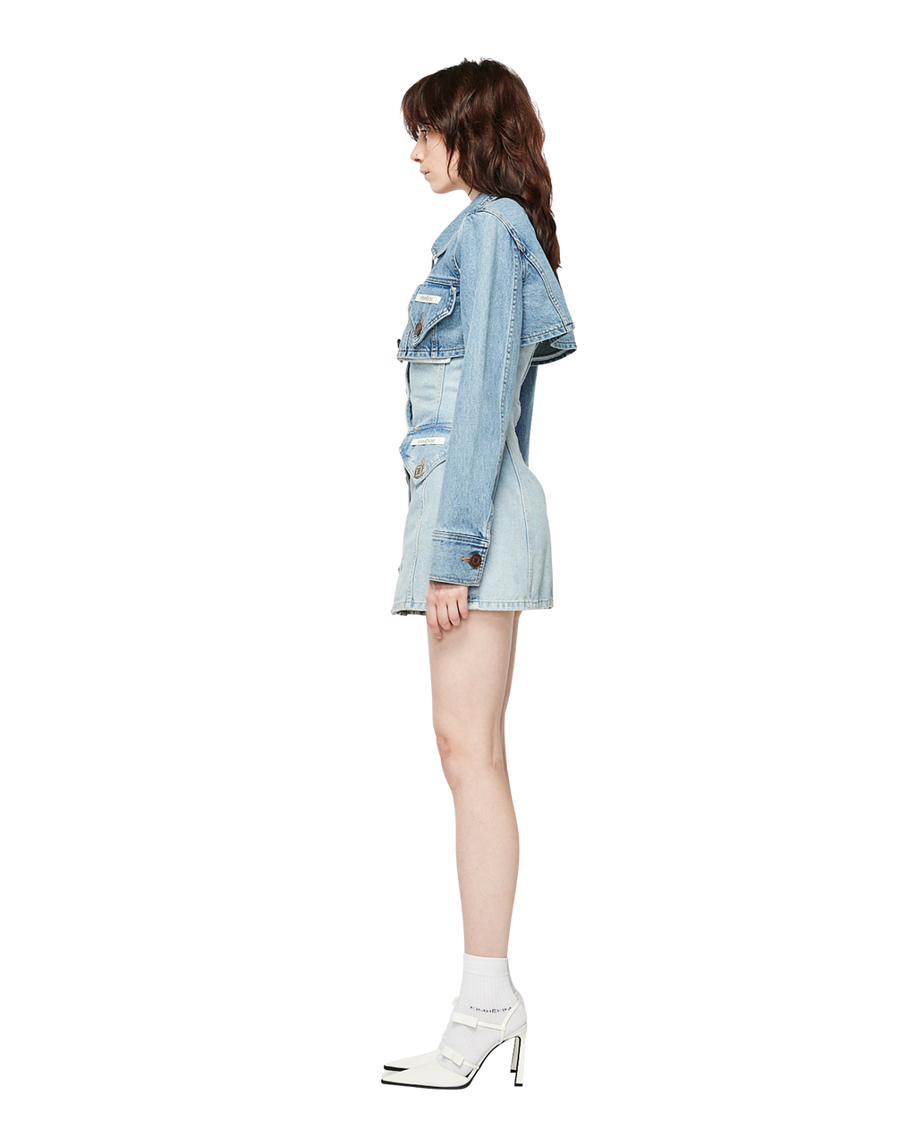 Kimhe Kim - Emma Denim Tube Top Dress (Sky Blue) product image 3 | TRAB K-Fashion Australia