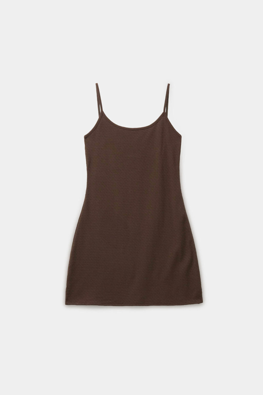Coor - Textured Mini Dress (Brown) product image 1 | TRAB K-Fashion Australia