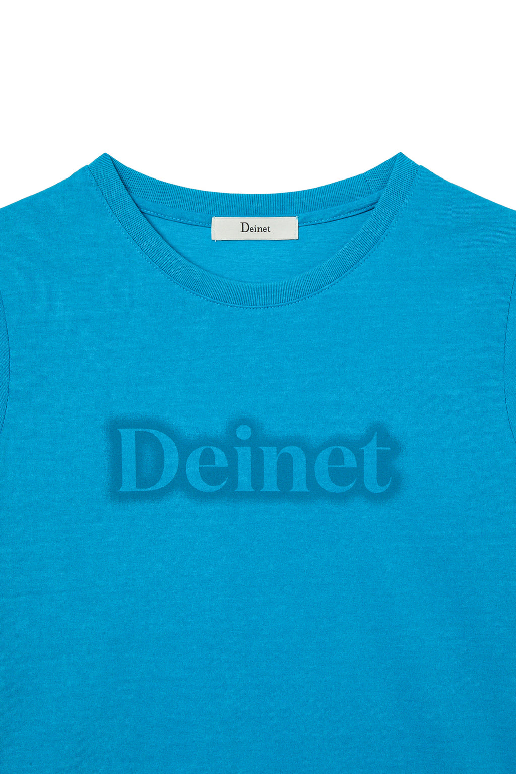 Deinet - Spray Logo Pigment T-Shirt (Blue) product image 3 | TRAB K-Fashion Australia