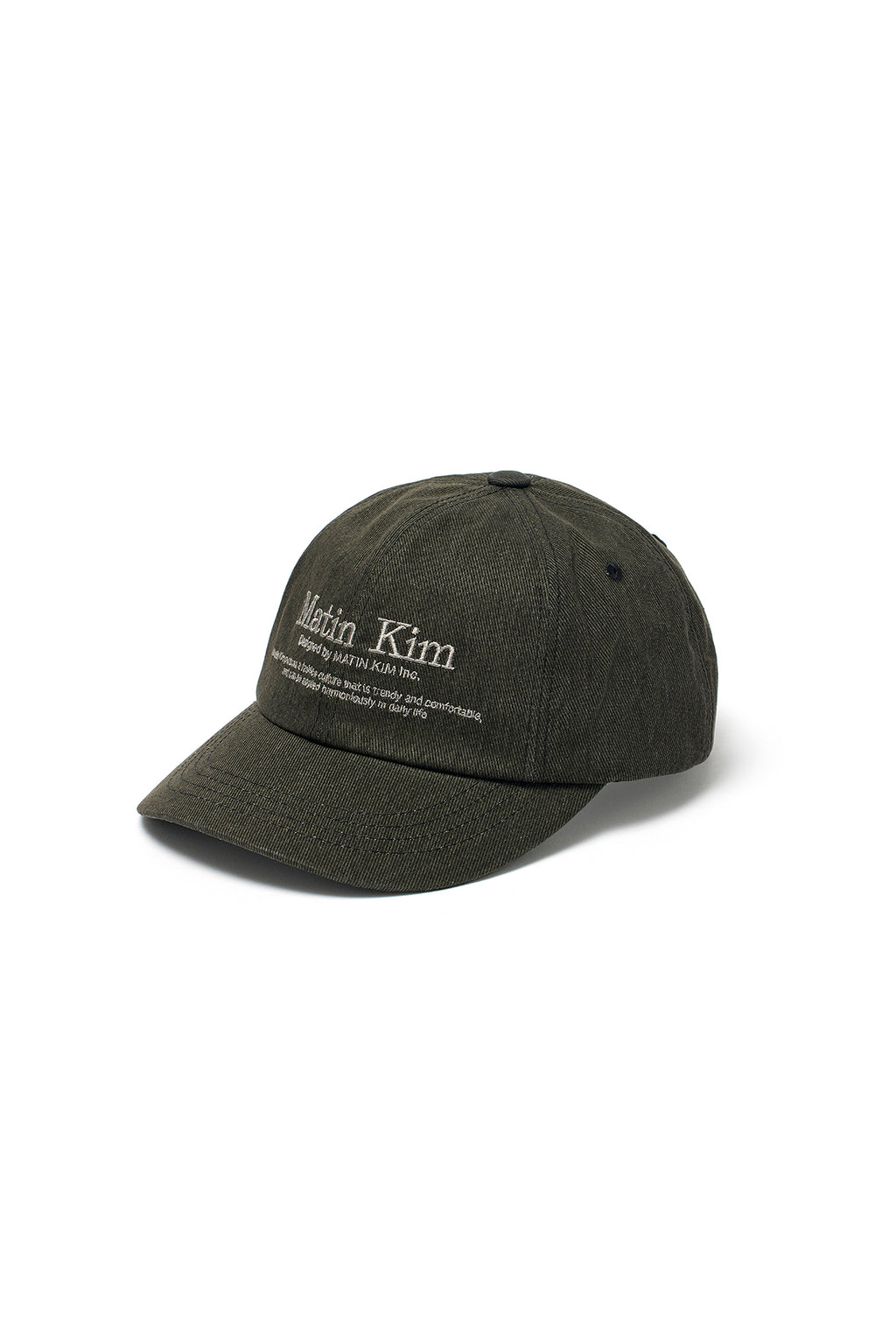 Matin Kim - Matin Heritage Flat Brim Cap (Dark Brown) product image 5 | TRAB K-Fashion Australia