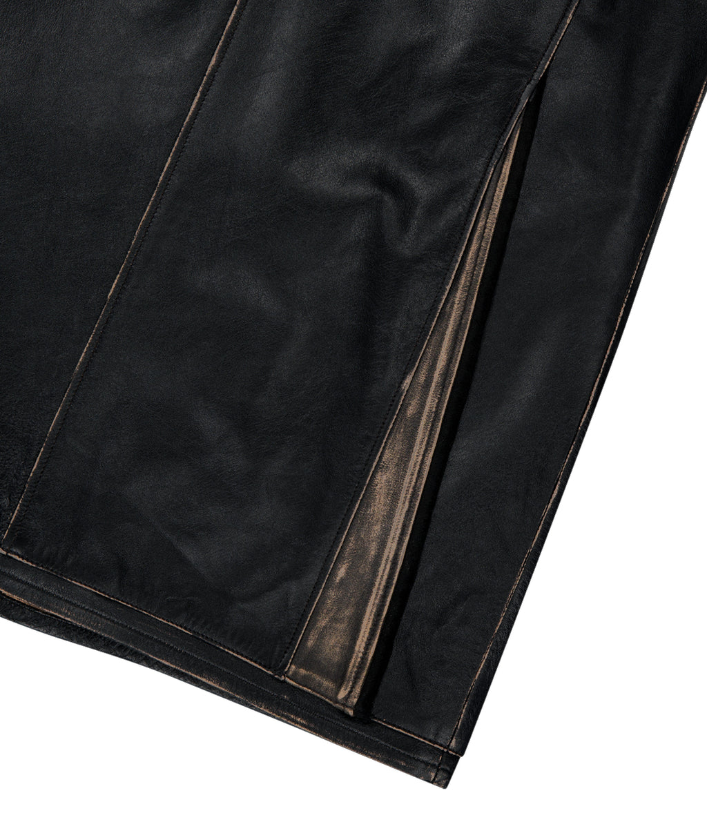 XLIM - Ep.8 01 Leather Jacket (Black) product image 8 | TRAB K-Fashion Australia