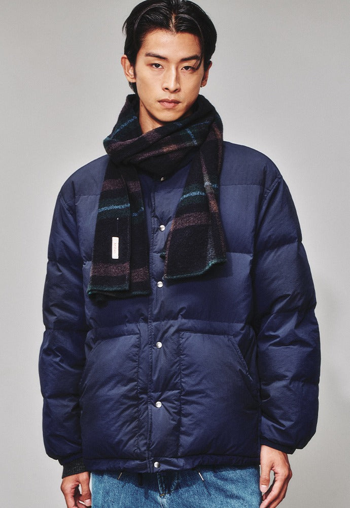 Art if acts - Logan Washed Down Jacket (Navy) product image 1 | TRAB K-Fashion Australia