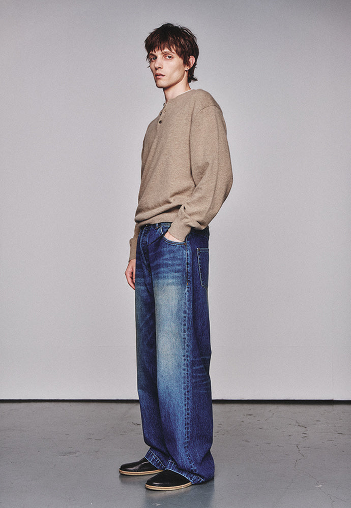 Art if acts - Henley Sweater (Pie) product image 2 | TRAB K-Fashion Australia