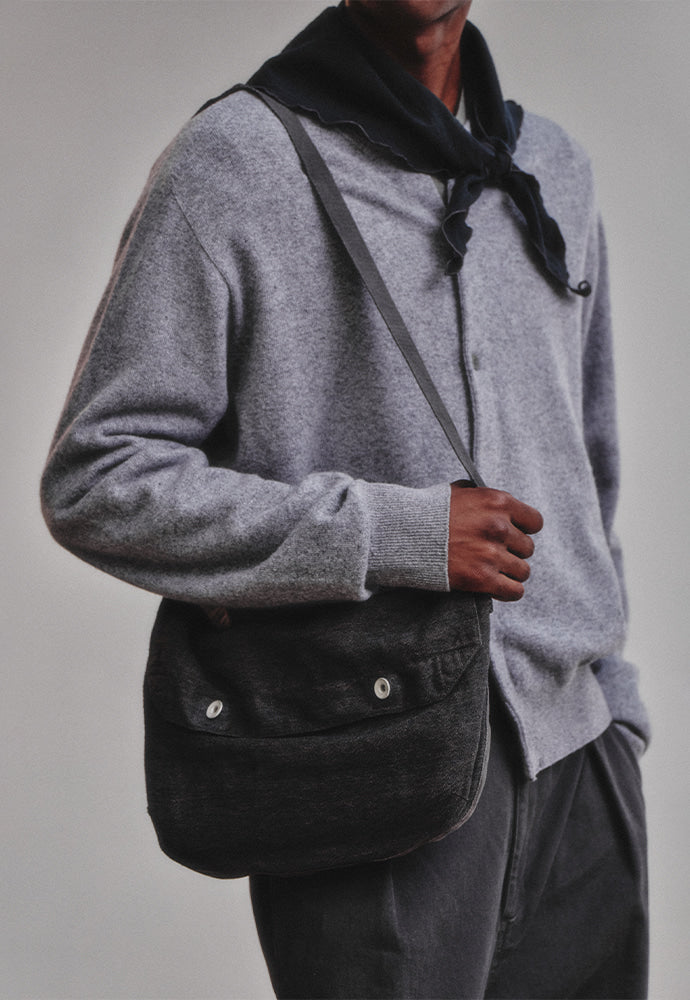 Art if acts - Linen Scarf (Black) product image 3 | TRAB K-Fashion Australia