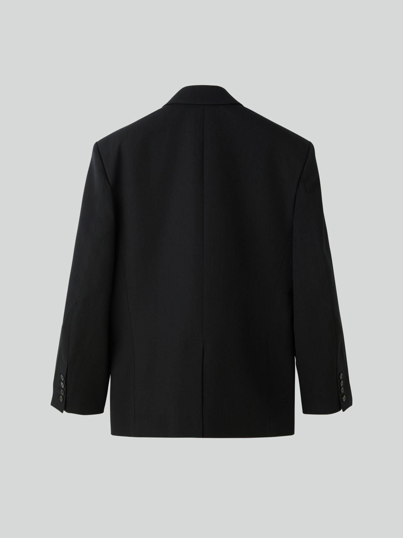 Recto - Structured Wool Blend Single Jacket (Black) product image 11 | TRAB K-Fashion Australia