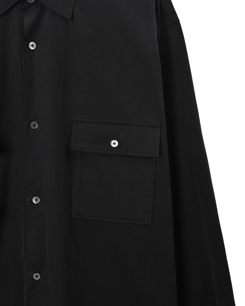 Brownyard - Two Pocket Shirt (Black) product image 6 | TRAB K-Fashion Australia
