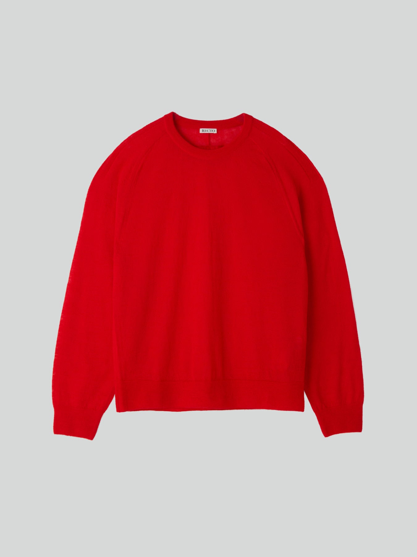 Recto - Rc Sheer Knit Top (Scarlet Red) product image 8 | TRAB K-Fashion Australia