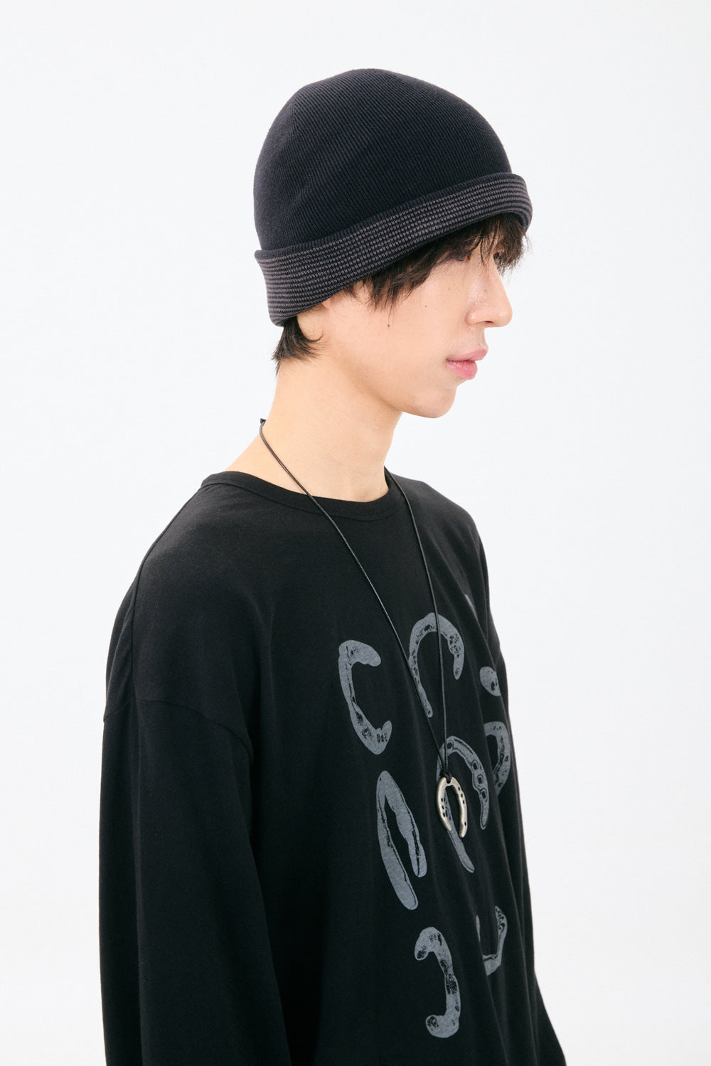 Hatchingroom - Double Face Beanie (Black) product image 12 | TRAB K-Fashion Australia