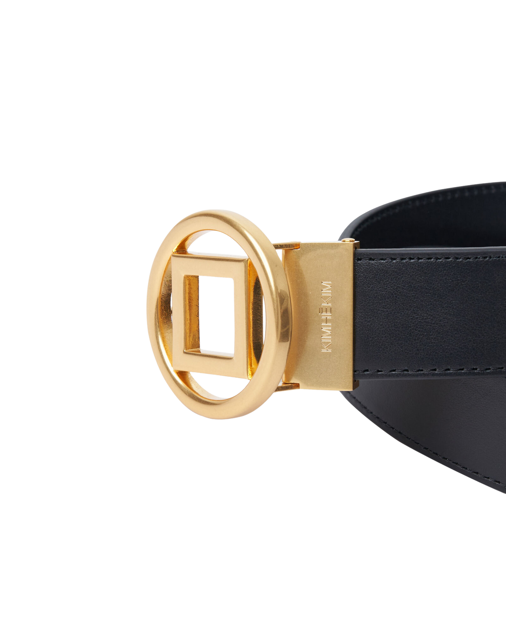 Kimhe Kim - Coin Logo Belt (Black/Gold) product image 11 | TRAB K-Fashion Australia