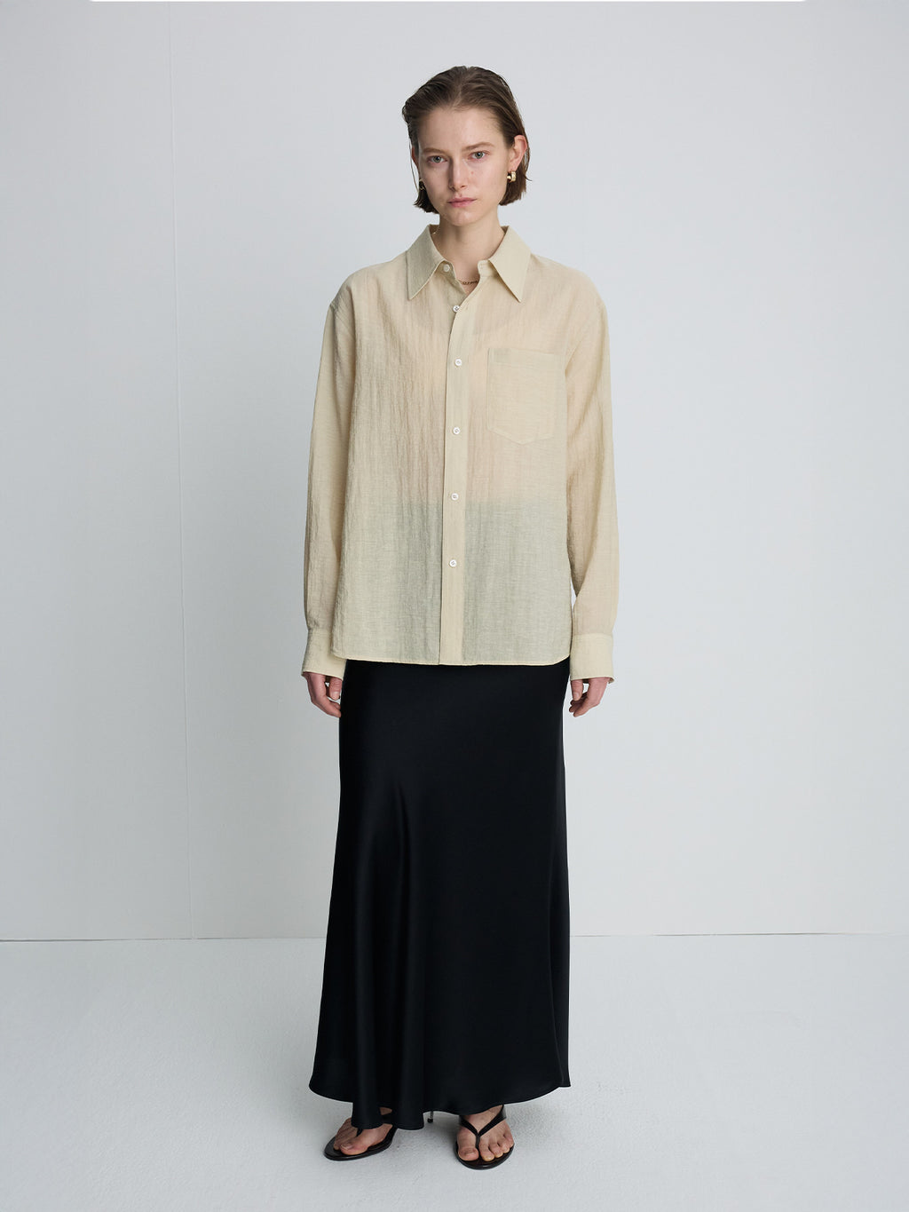 Tonywack - Slip Maxi Skirt (Black) product image 4 | TRAB K-Fashion Australia