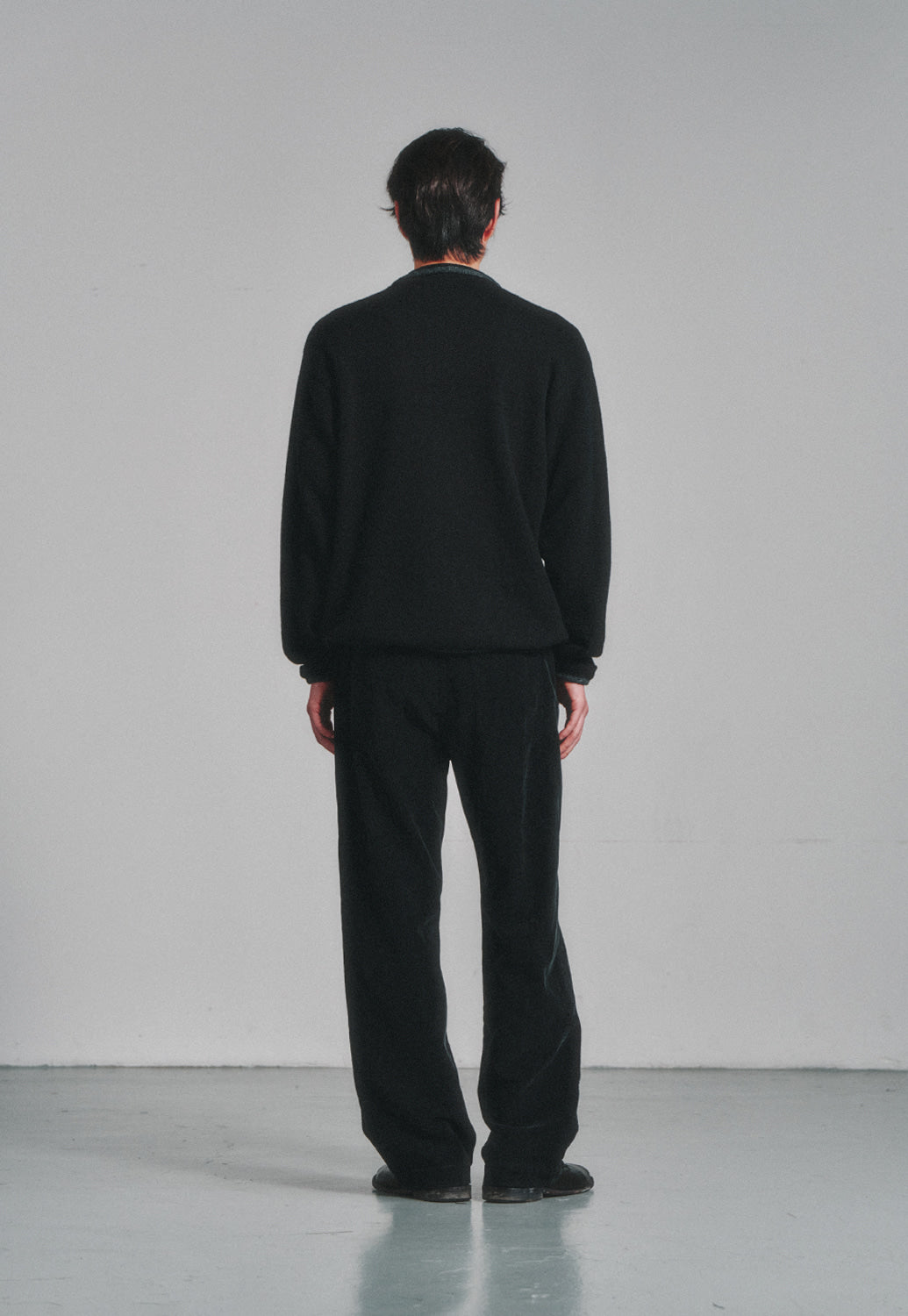 Art if acts - Vintage Pullover Knit (Black/Grey) product image 3 | TRAB K-Fashion Australia