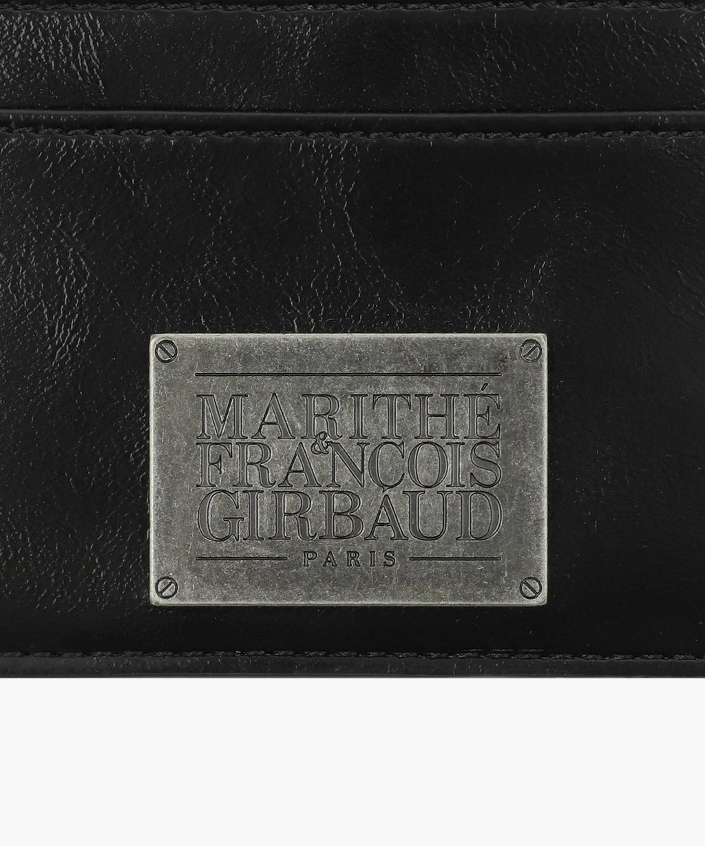 Marithe & Francois Girbaud - Classic Logo Card Wallet (Black) product image 3 | TRAB K-Fashion Australia