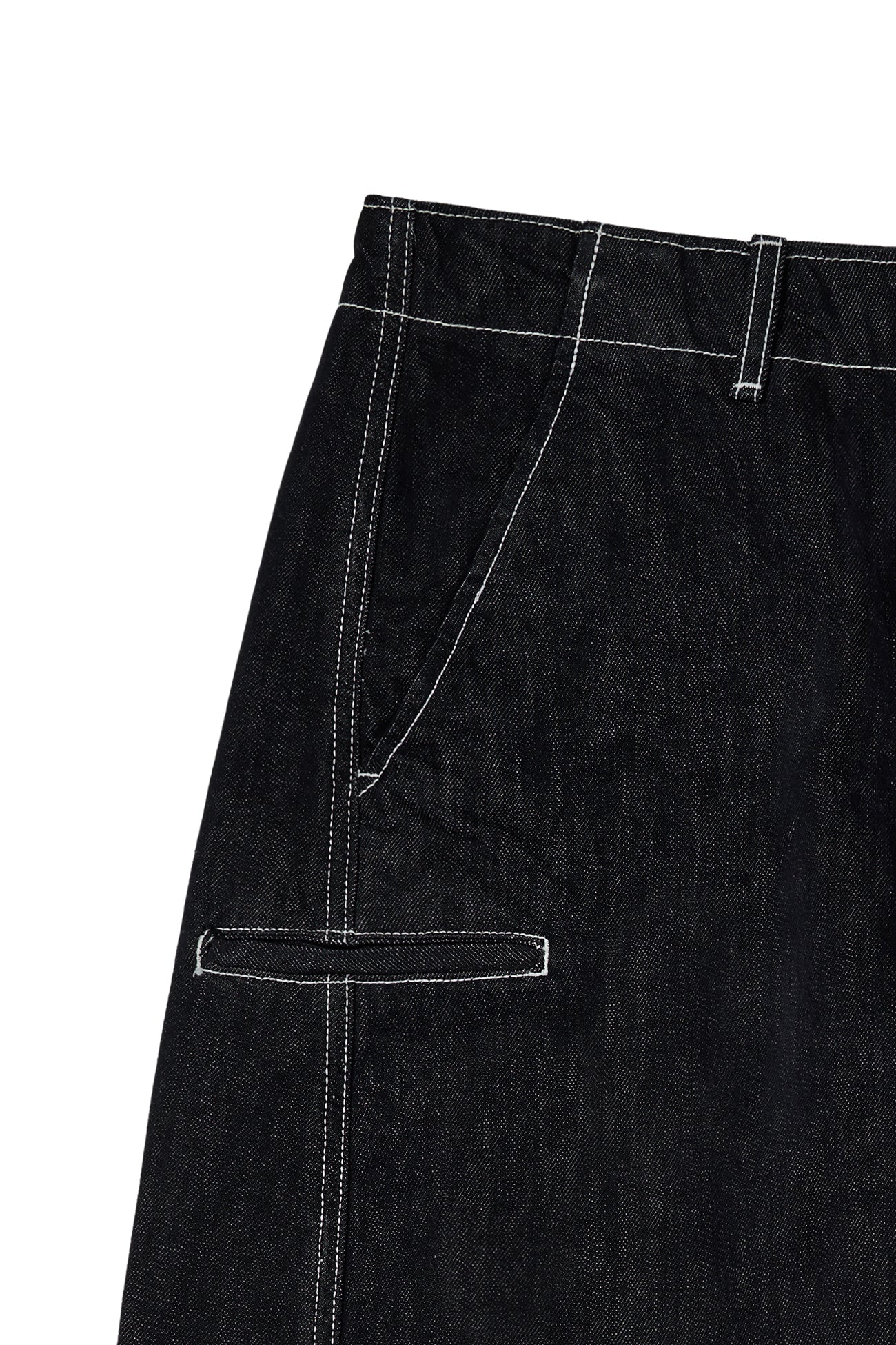 Deinet - Deinet Curved Denim Pants (Indigo) product image 14 | TRAB K-Fashion Australia