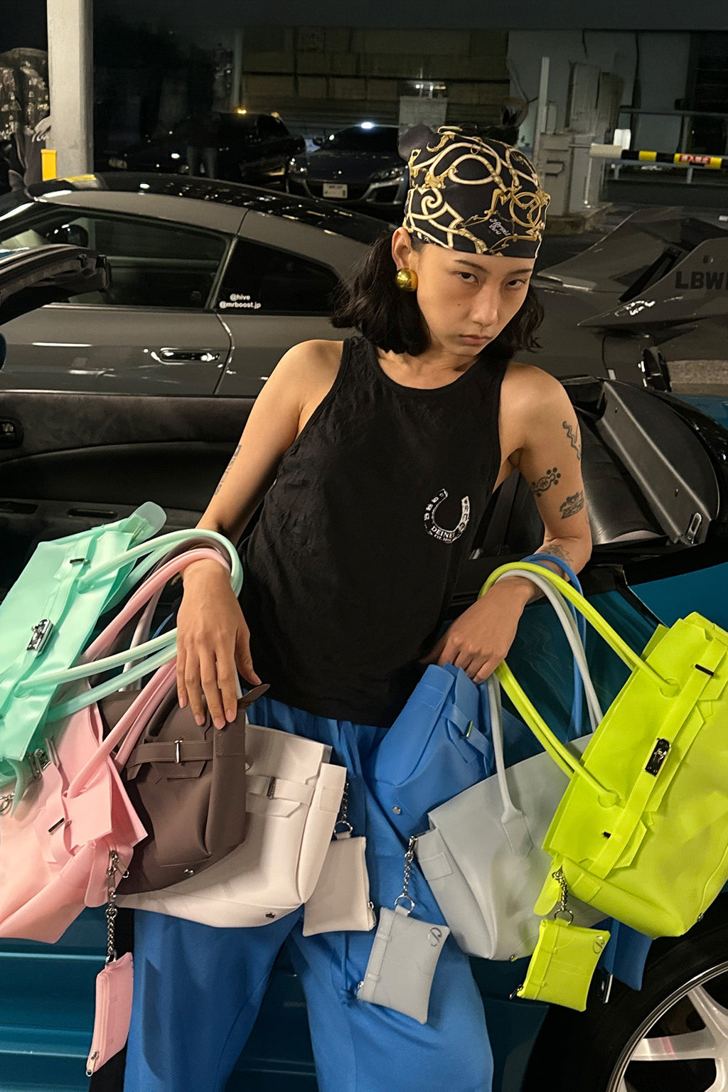 Deinet - [free Card Wallet] Jelly Two-Way Bag (Mint) product image 4 | TRAB K-Fashion Australia