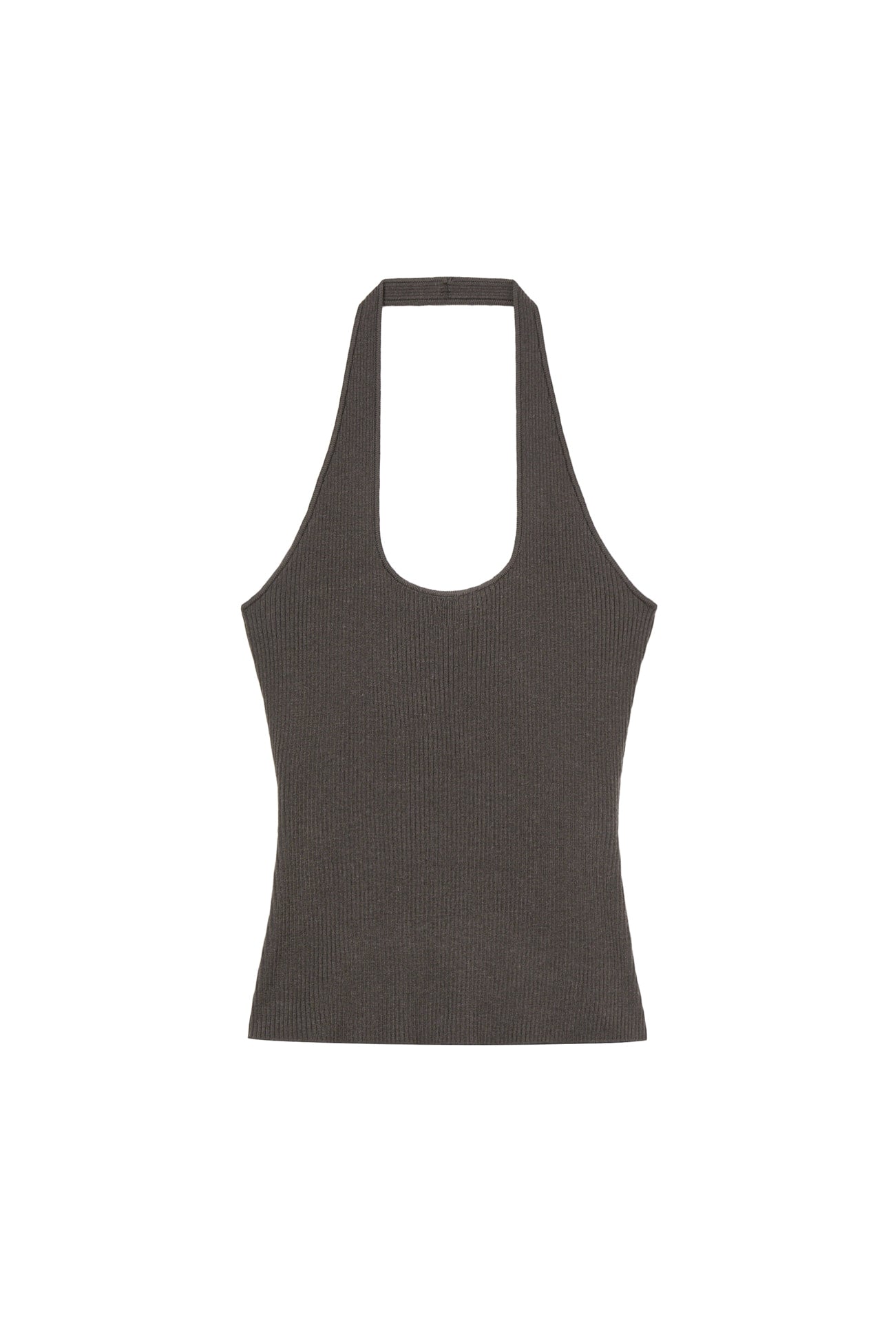 Deinet - Halter Neck Sleeveless (Brown) product image 1 | TRAB K-Fashion Australia