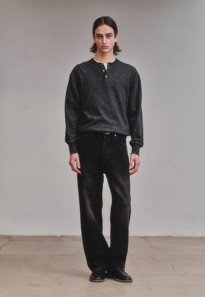 Art if acts - Sashiko 5P Pants_Japanese Fabric (Vintage Black) product image 3 | TRAB K-Fashion Australia