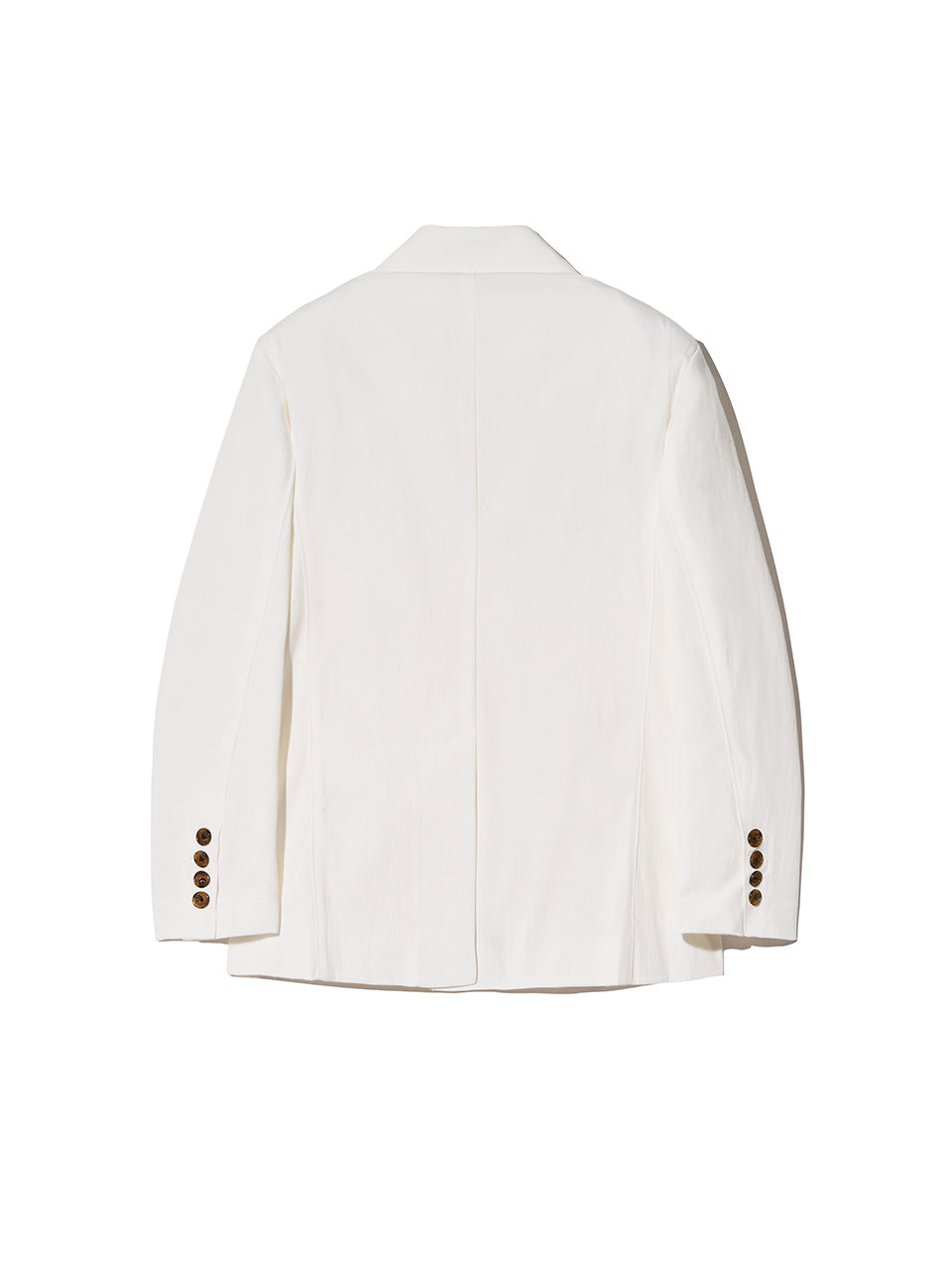 Kijun - Shirring Pocket Blazer (Off-White) product image 9 | TRAB K-Fashion Australia