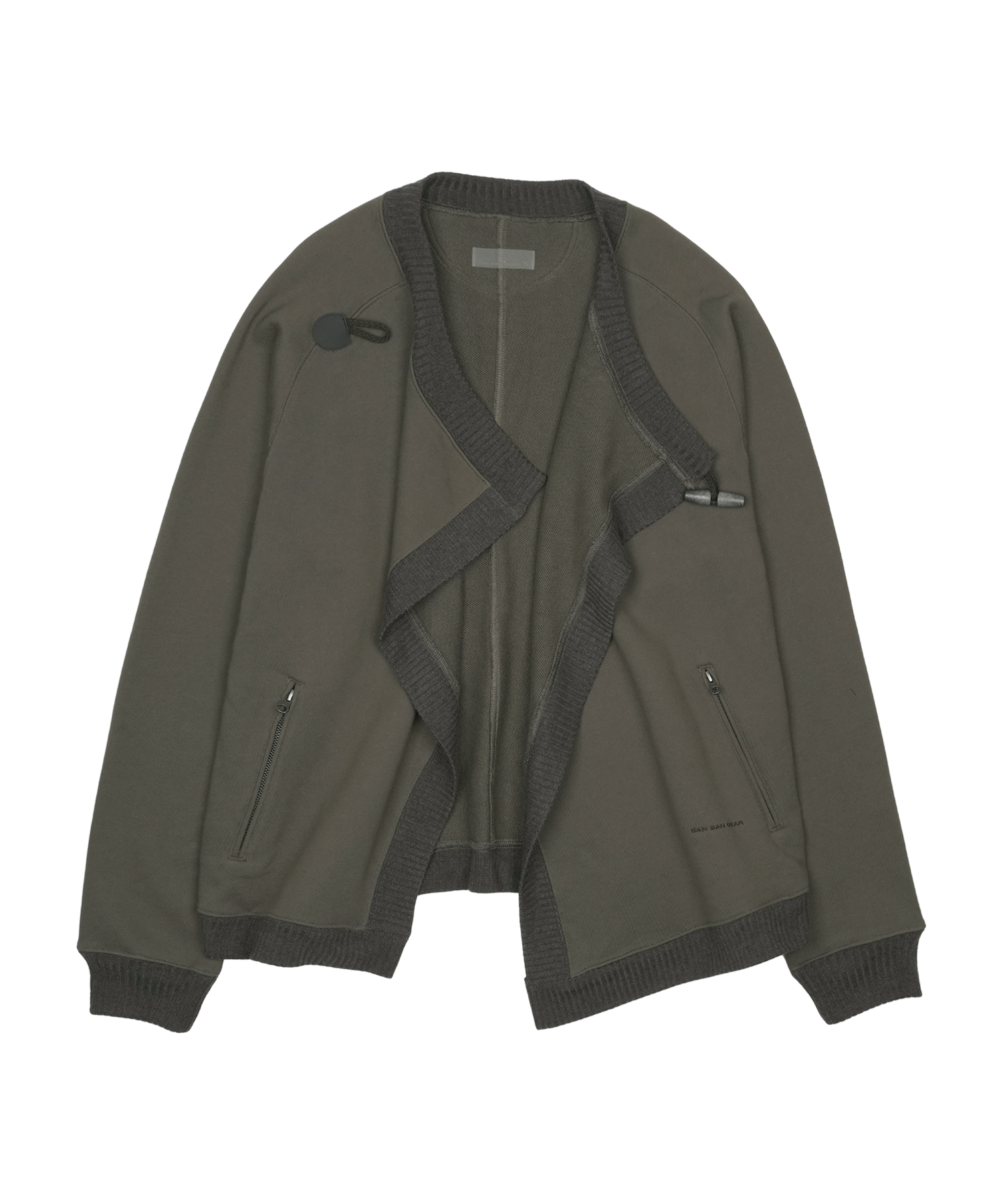 San San Gear - Wrapped Jacket (Brown) product image 6 | TRAB K-Fashion Australia