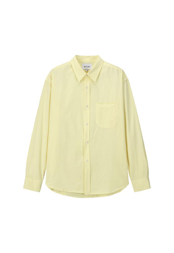 Art if acts - Saint Garment-dyed Shirt (Liberty Yellow) product image 9 | TRAB K-Fashion Australia