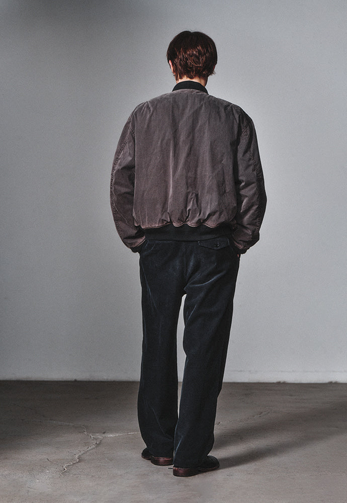 Art if acts - Garment-Dyed MA-1 (Faded Charcoal) product image 3 | TRAB K-Fashion Australia