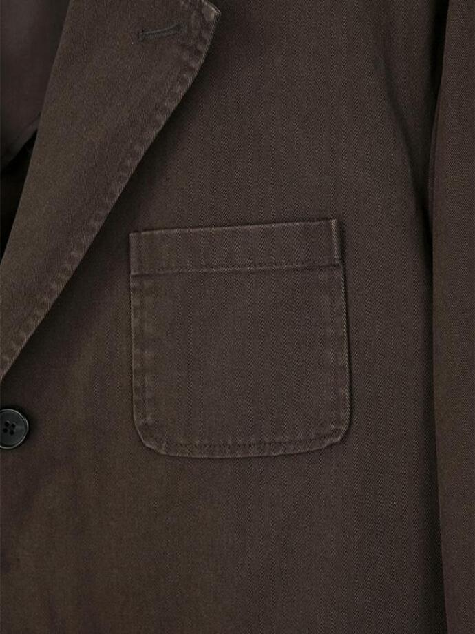 Art if acts - Washed 3 Button Blazer (Brown) product image 10 | TRAB K-Fashion Australia