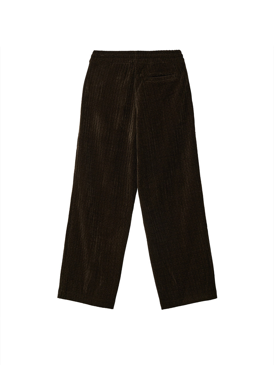 Kijun - Line Velour Pants (Dark Brown) product image 6 | TRAB K-Fashion Australia