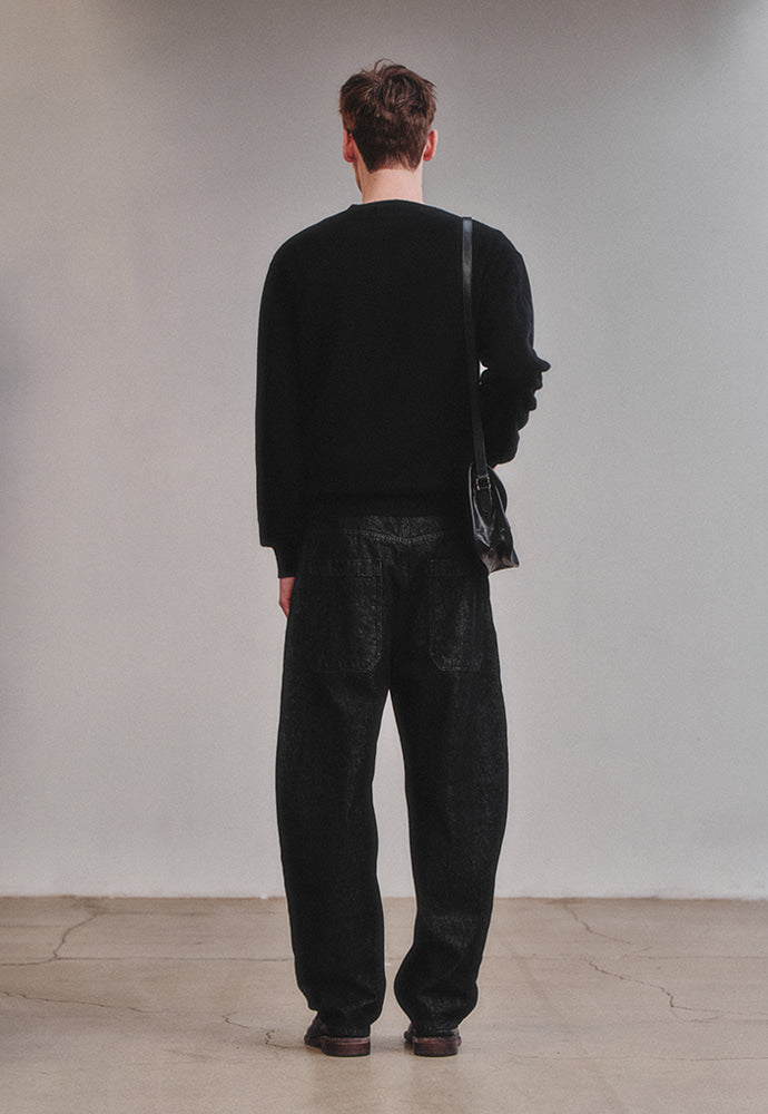 Art if acts - Henley Sweater (Black) product image 4 | TRAB K-Fashion Australia