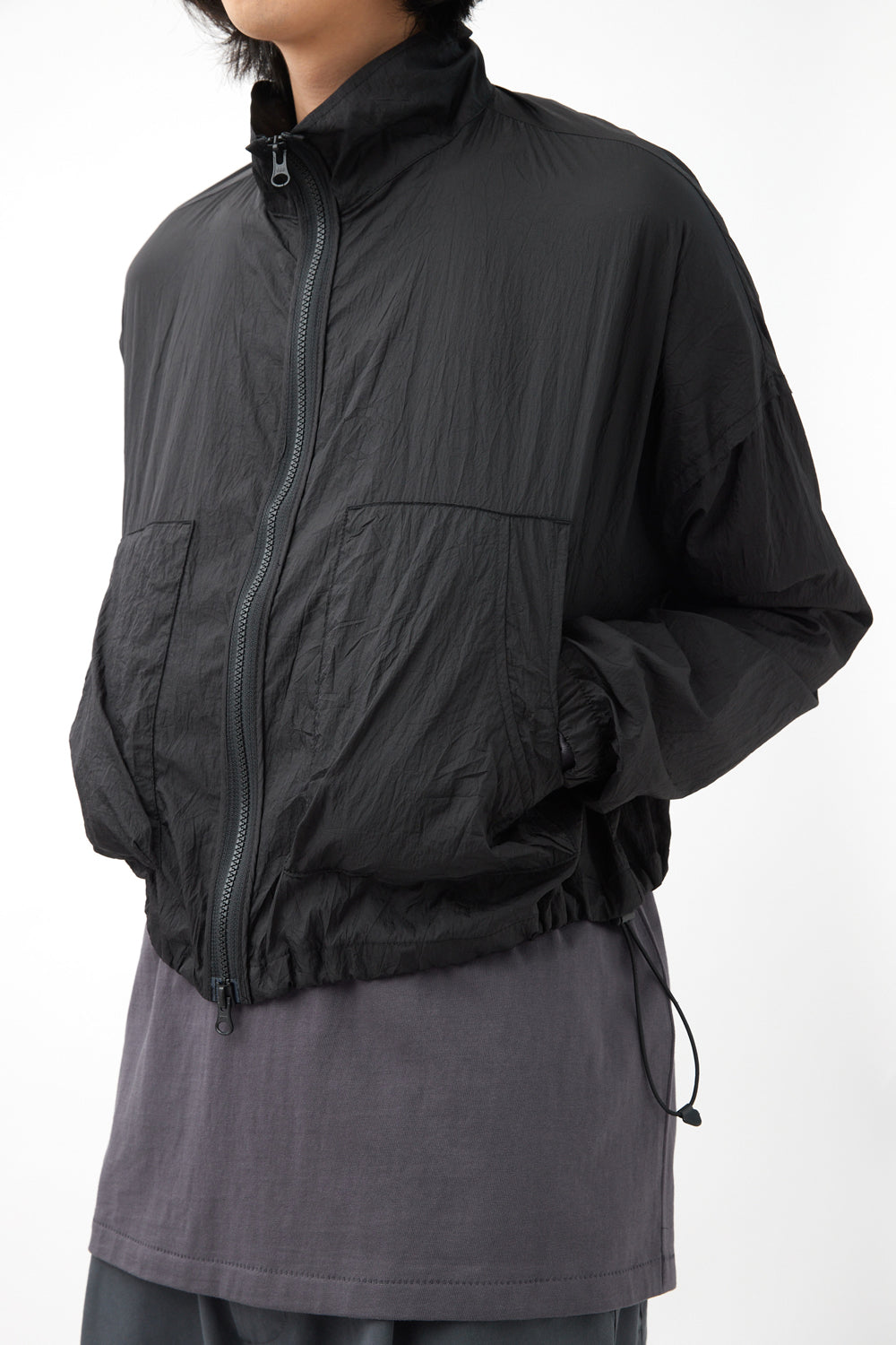 Hatchingroom - Bolero Jacket Creased (Black) product image 10 | TRAB K-Fashion Australia