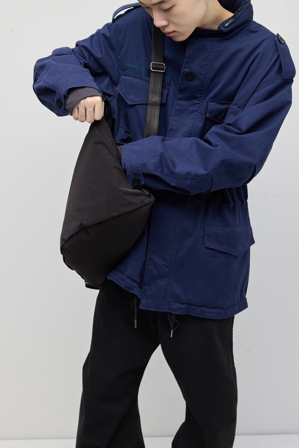 Hatchingroom - Flat Backpack (Black) product image 12 | TRAB K-Fashion Australia