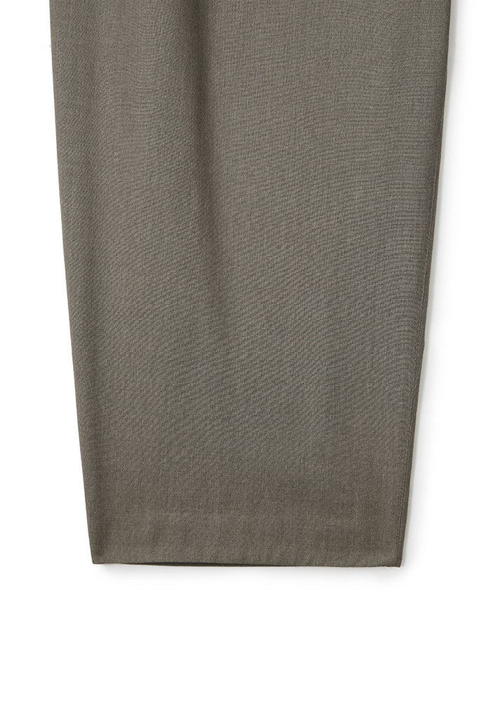 Art if acts - Wool Side Two Tuck Pants (Brown) product image 11 | TRAB K-Fashion Australia