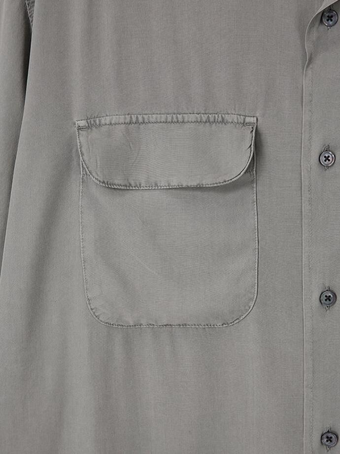Art if acts - Tencel Two Pocket Half Shirt (Cliff) product image 11 | TRAB K-Fashion Australia