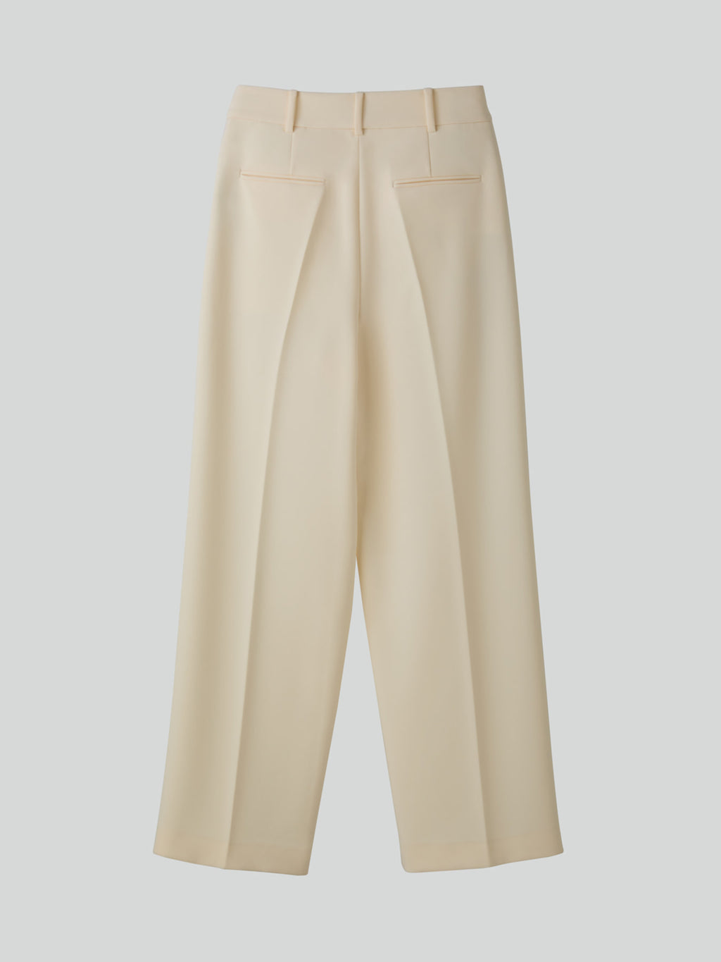 Recto - Double Pleated Wide Pants (Cream) product image 11 | TRAB K-Fashion Australia