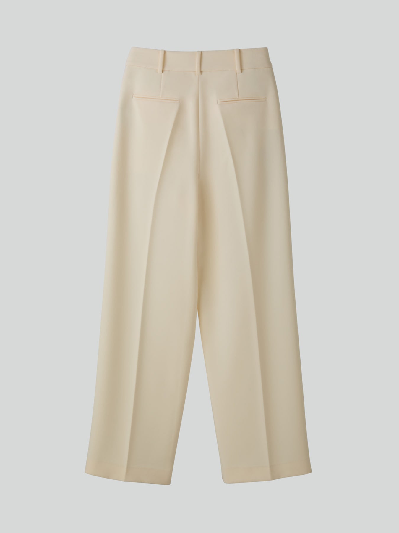 Recto - Double Pleated Wide Pants (Cream) product image 11 | TRAB K-Fashion Australia